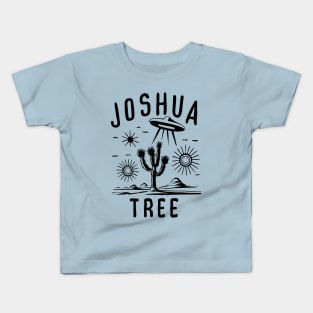Joshua Tree Vintage UFO Desert Tee - Retro Extraterrestrial Kids T-Shirt